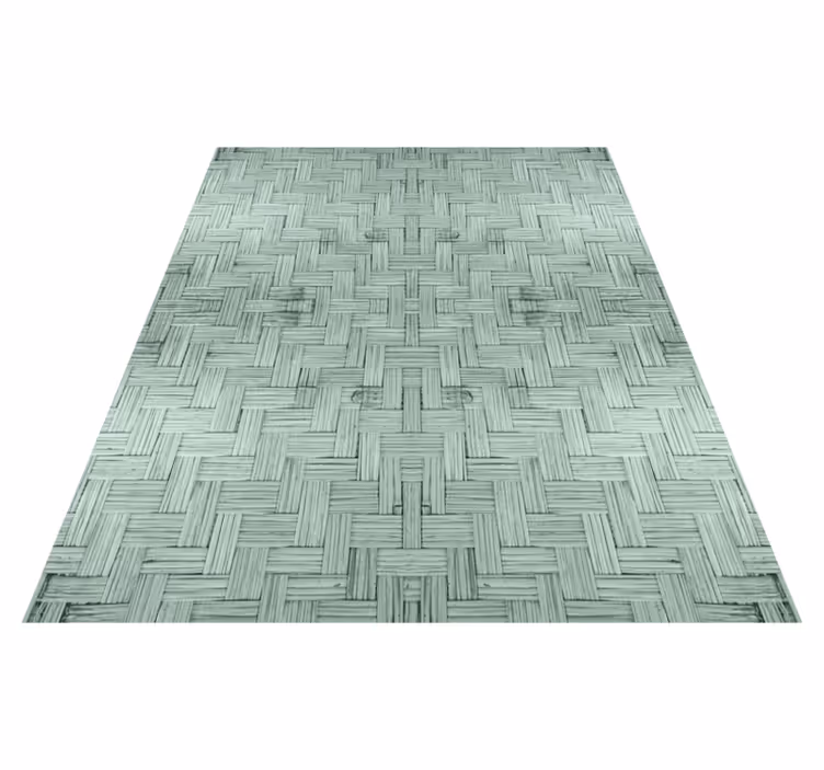 Alfombra de vinilo geométrica cuadrada estructurada - TenVinilo