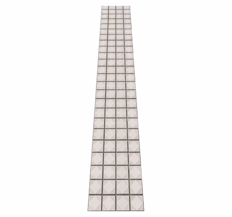 Alfombra vinílica cocina formas abstractas minimalistas - TenVinilo