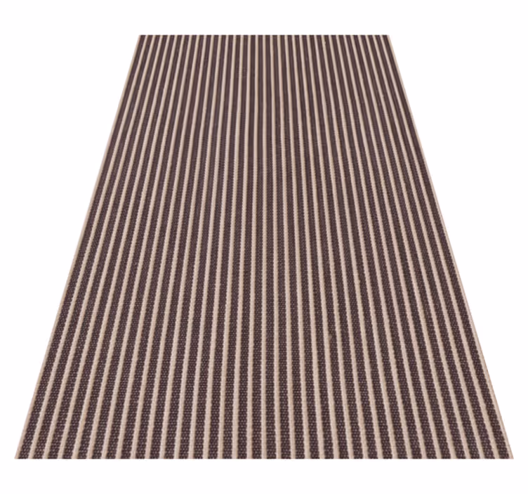 Alfombra vinílica imitación estor oficina rayas verticales - TenVinilo