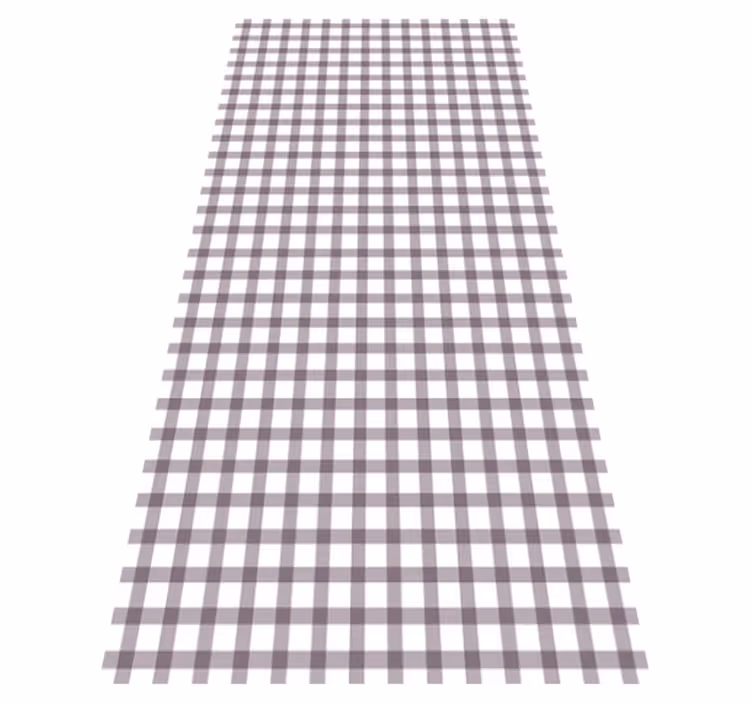 Alfombra vinílica imitación cuadros lila - TenVinilo