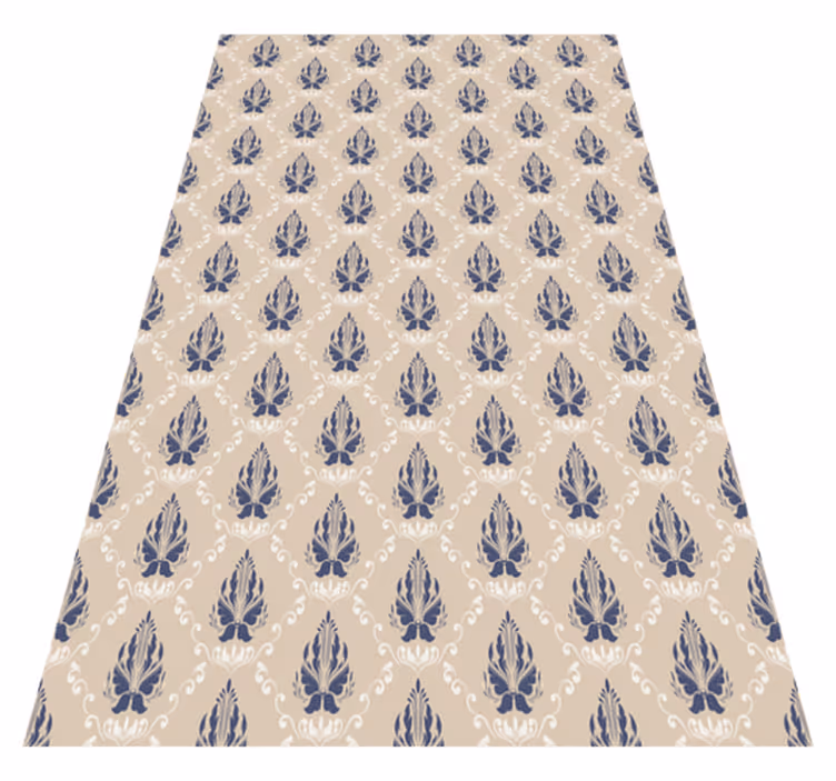 Alfombra vinílica vintage en relieve - TenVinilo