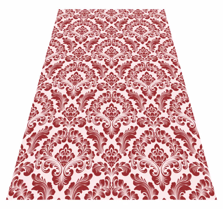 Alfombra vinílica vintage estampada a mano - TenVinilo