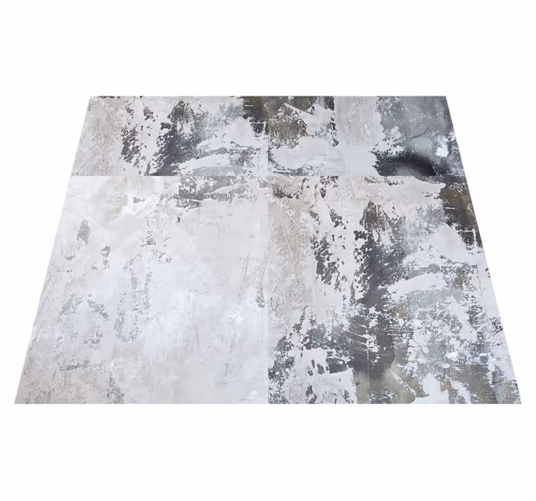Alfombra vinílica imitación composición oscura - TenVinilo