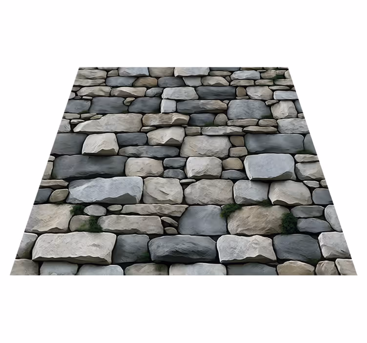 Alfombra vinílica imitación patrón realista - TenVinilo