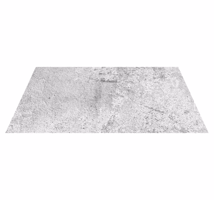 Alfombra vinílica recibidor superficie de cemento gris claro - TenVinilo