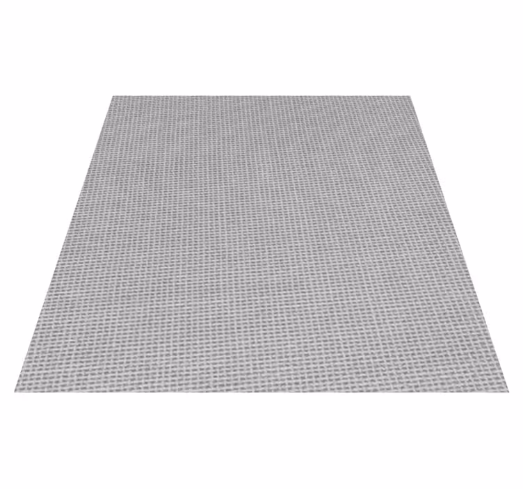 Alfombra vinílica gris translúcida - TenVinilo