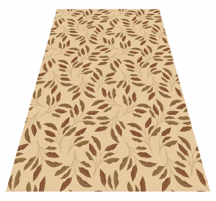 Alfombra vinílica beige elegancia natural - TenVinilo
