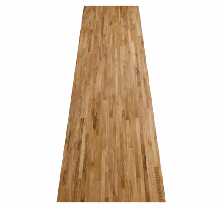 Alfombra vinílica marrón tonos de madera marrón - TenVinilo