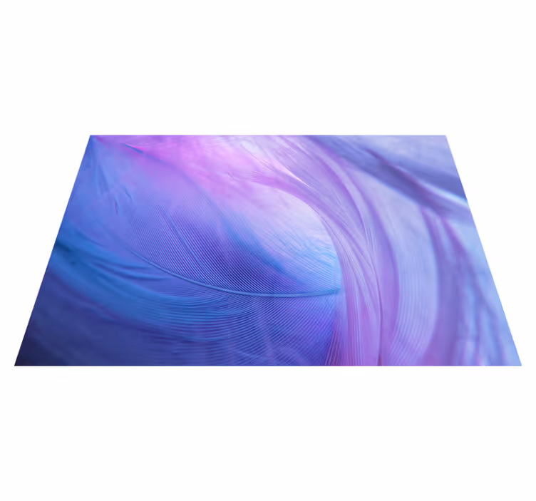 Alfombra vinílica morada espiral 3d azul y morado - TenVinilo