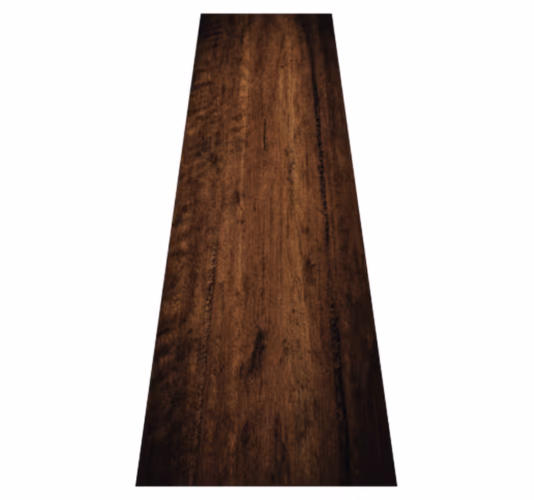 Alfombra vinílica exterior madera oscura patinada - TenVinilo