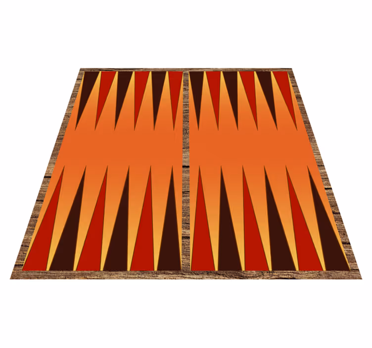 Alfombra vinílica rayas rayas geométricas - TenVinilo