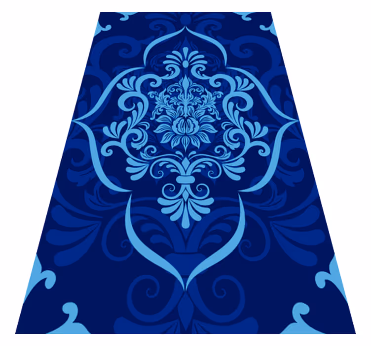 Alfombra vinílica mandala intrincada elegancia mandala - TenVinilo