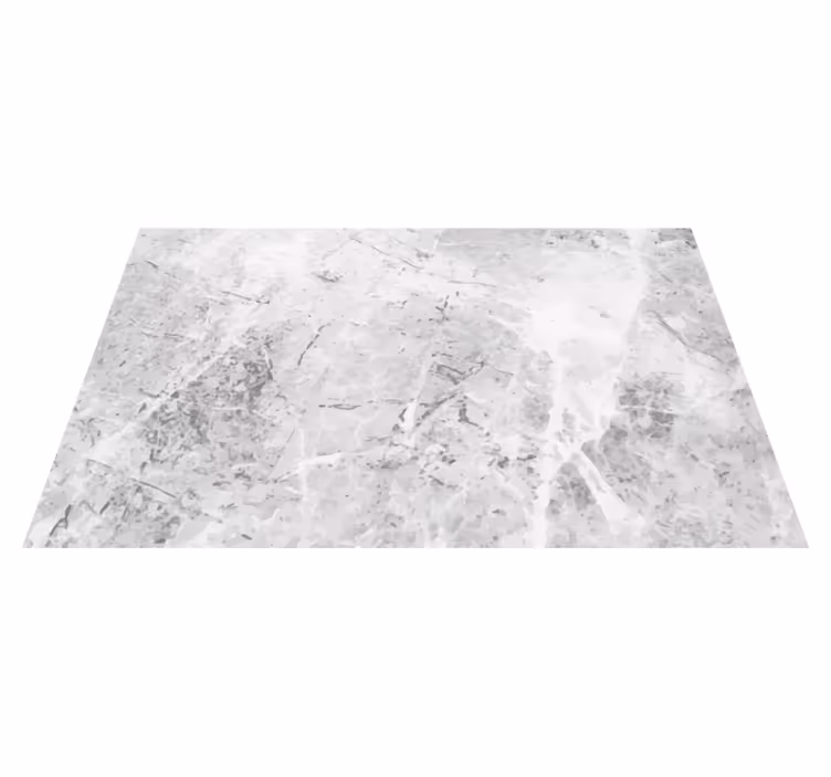 Alfombra vinílica comedor minimalista gris - TenVinilo