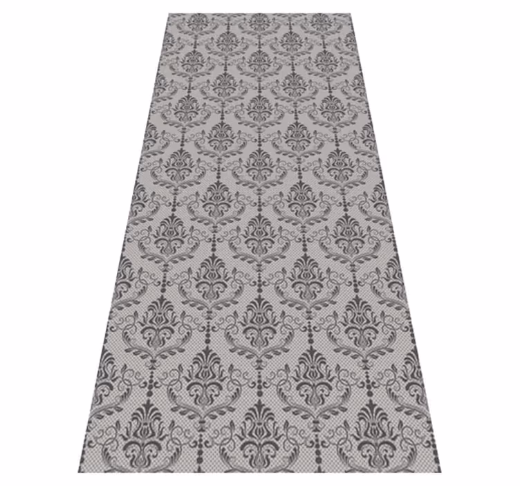 Alfombra vinílica imitación musa botánica elegante - TenVinilo