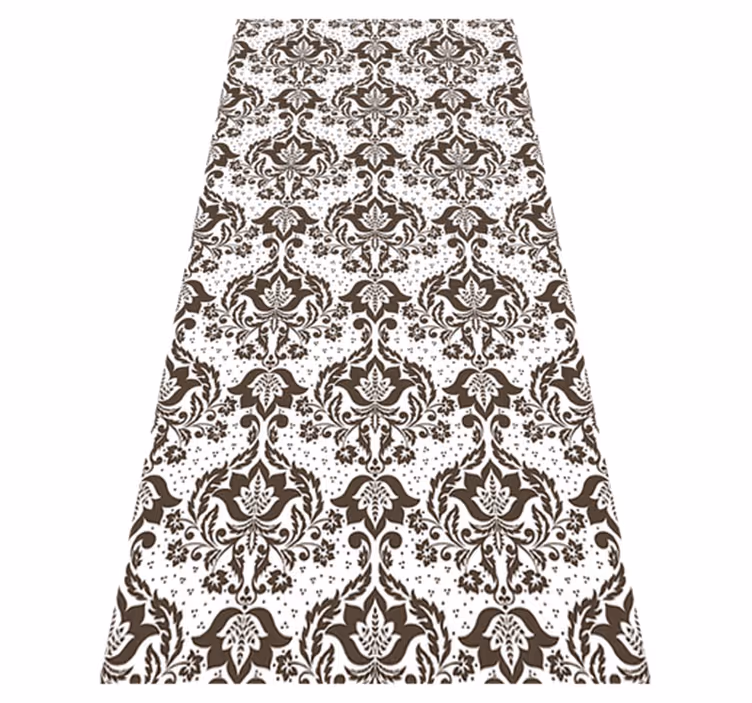 Alfombra vinílica vintage estampado barroco - TenVinilo