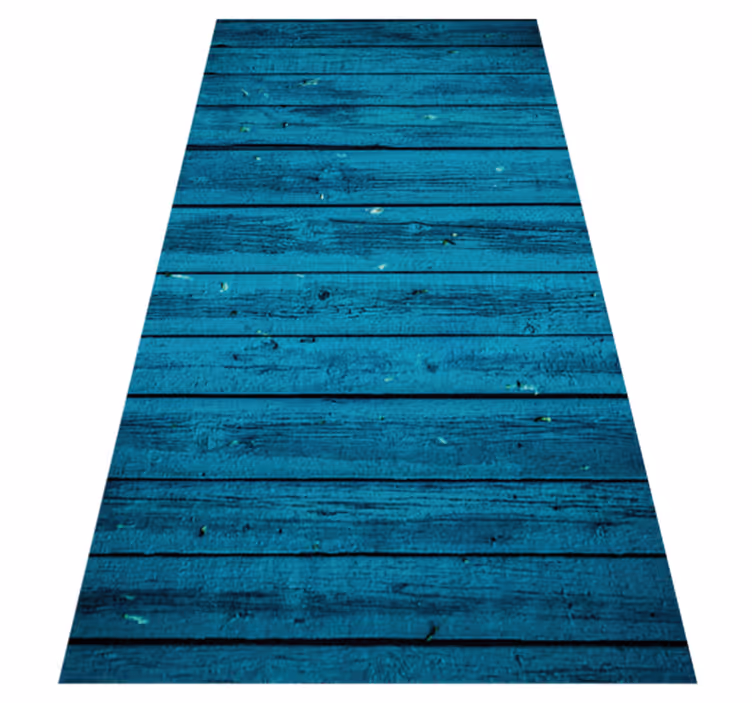 Alfombra vinílica textura madera tablones desgastados - TenVinilo