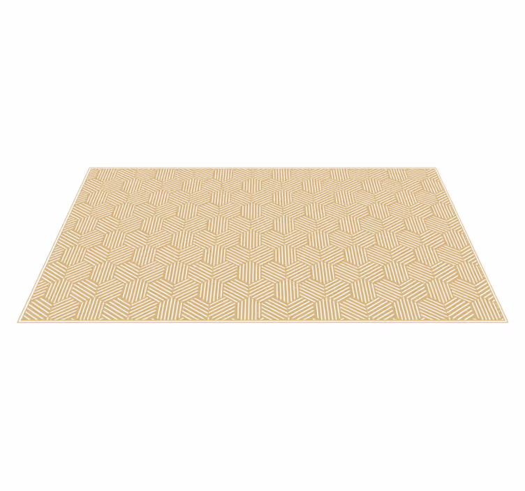 Alfombra de vinilo geométrica elegancia en espiga - TenVinilo