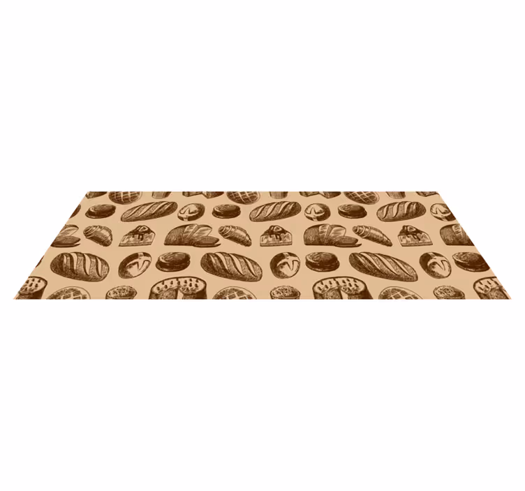 Alfombra vinílica textura piedra elegancia de repostería - TenVinilo