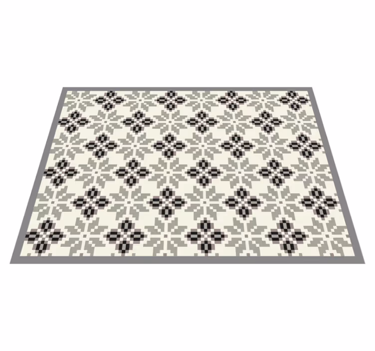 Alfombra vinílica nórdica Estilo nórdico simple - TenVinilo