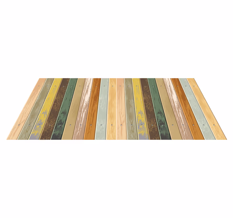 Alfombra vinílica textura madera rayas desgastadas - TenVinilo