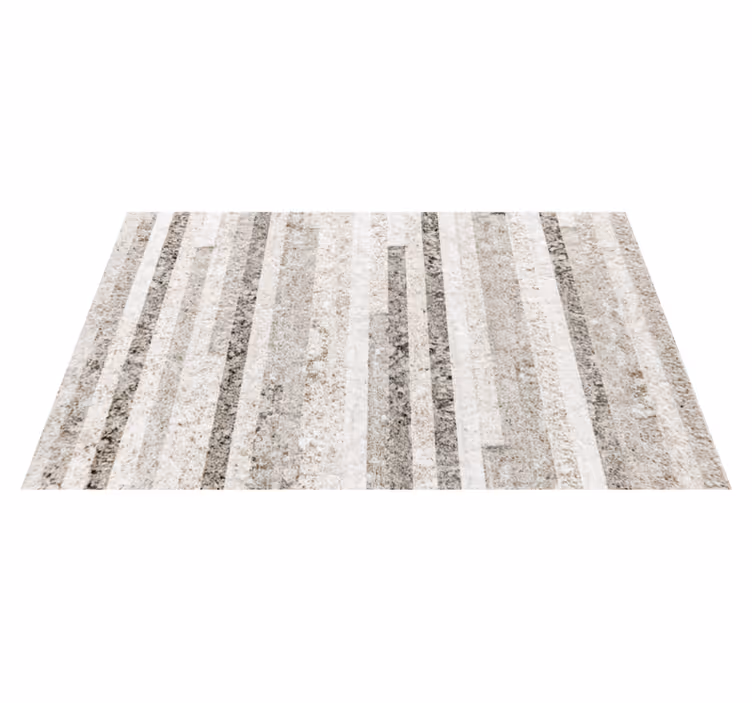 Alfombra vinílica textura madera rayas grises texturizadas - TenVinilo