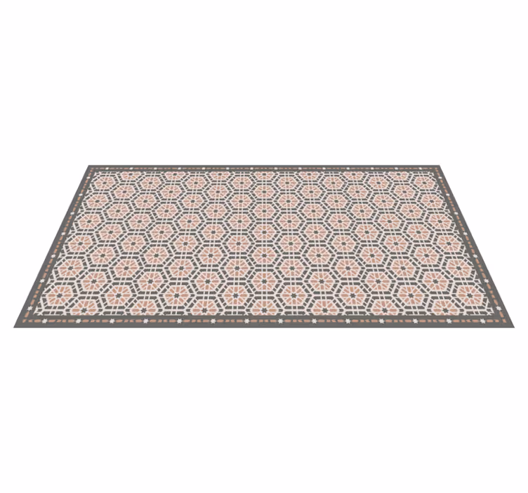 Alfombra vinílica azulejos portugueses góticos - TenVinilo
