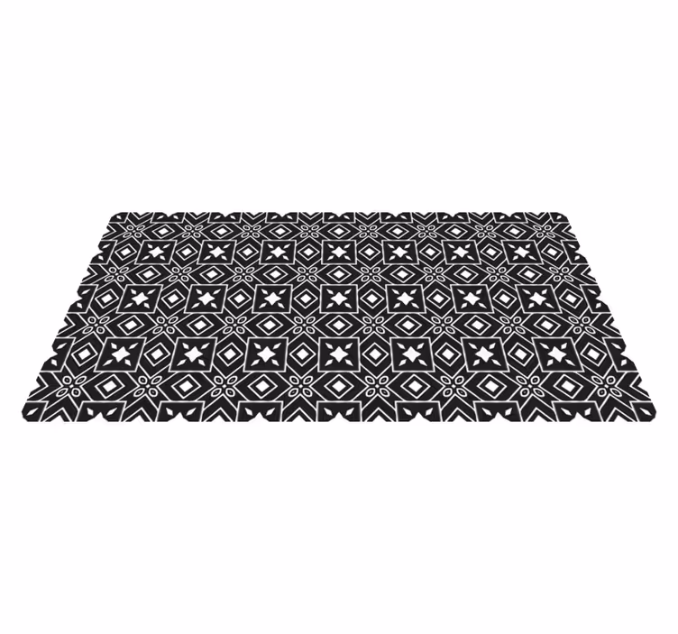 Alfombras de vinilo de azulejos Patrón clásico - TenVinilo