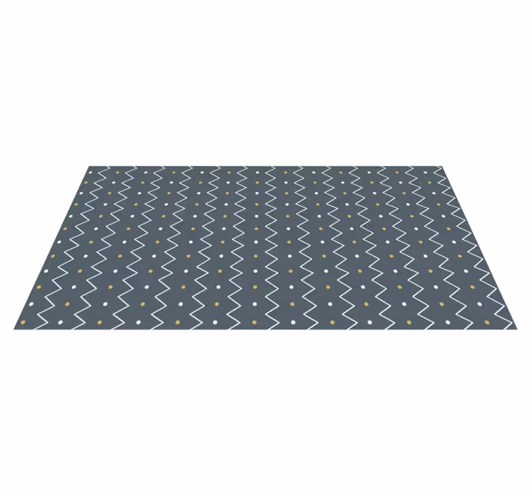 Alfombra vinílica rayas estilo chevron zigzag - TenVinilo