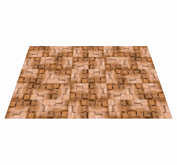 Alfombra vinílica textura madera diseño natural - TenVinilo