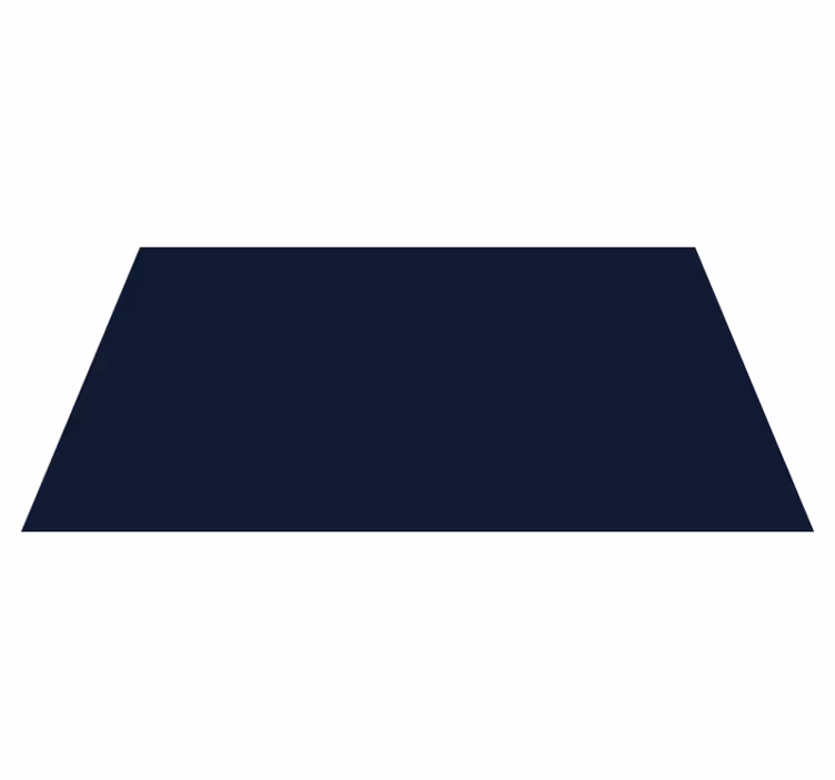 Alfombra vinílica minimalista azul marino profundo - TenVinilo