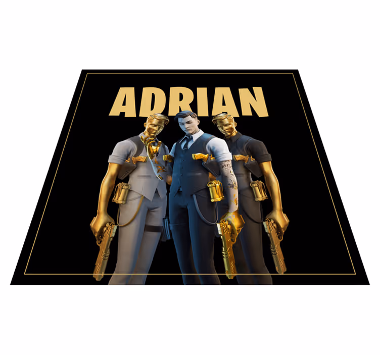 Alfombras vinílicas juveniles personajes personalizados - TenVinilo