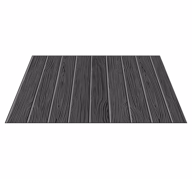 Alfombra vinílica textura madera acabado oscuro y elegante - TenVinilo