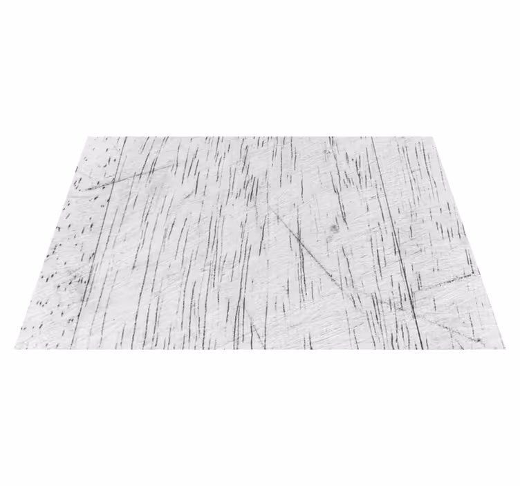 Alfombra vinílica textura elegante madera blanca - TenVinilo