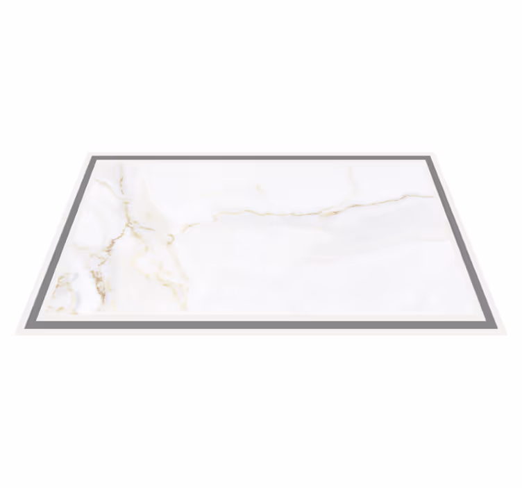 Alfombra vinílica efecto mármol elegantes venas blancas - TenVinilo