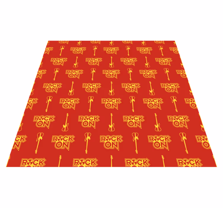 Alfombras vinílicas juveniles patrón rocas rojas - TenVinilo