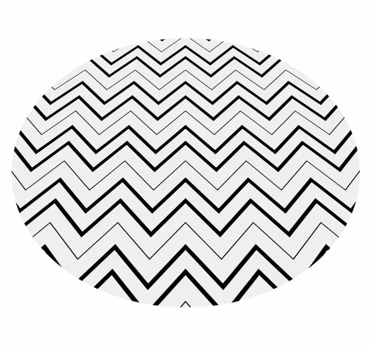 Alfombra de vinilo geométrica estilo espiga - TenVinilo