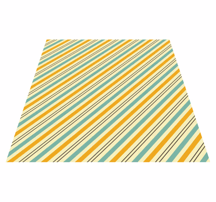 Alfombra vinílica rayas concepto rayas vivas - TenVinilo