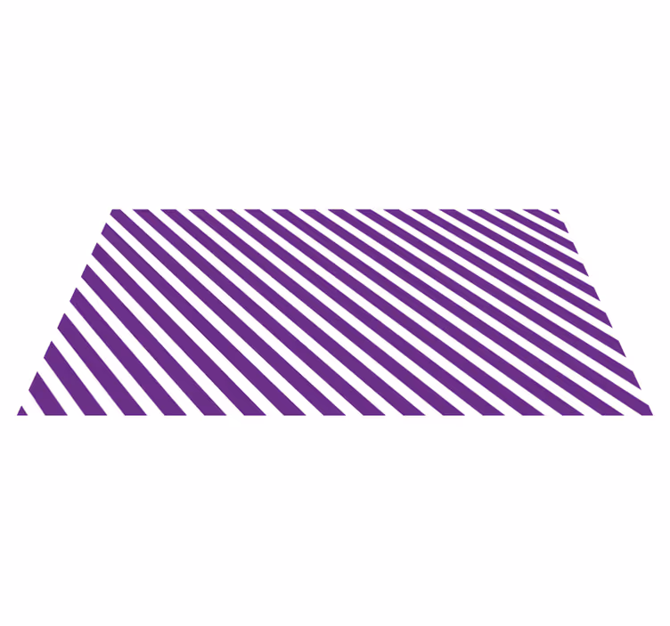 Alfombra vinílica rayas camino a rayas moradas - TenVinilo