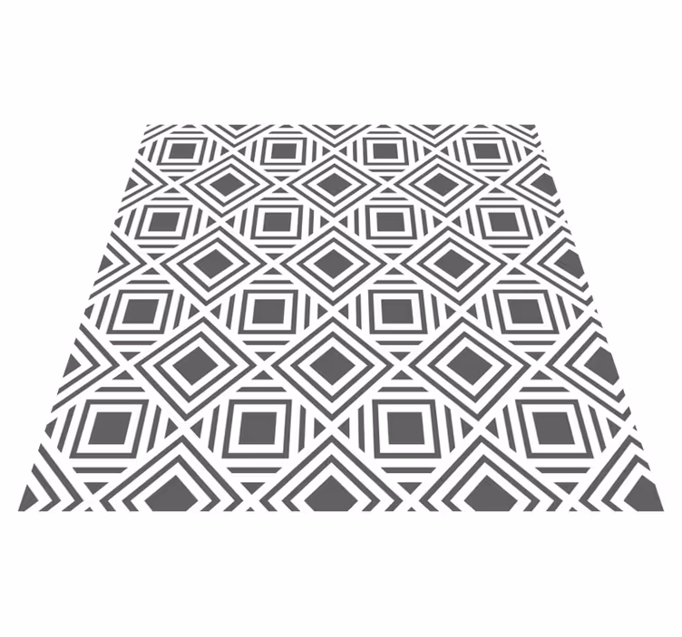 Alfombra de vinilo étnica Diseño nórdico rayado - TenVinilo