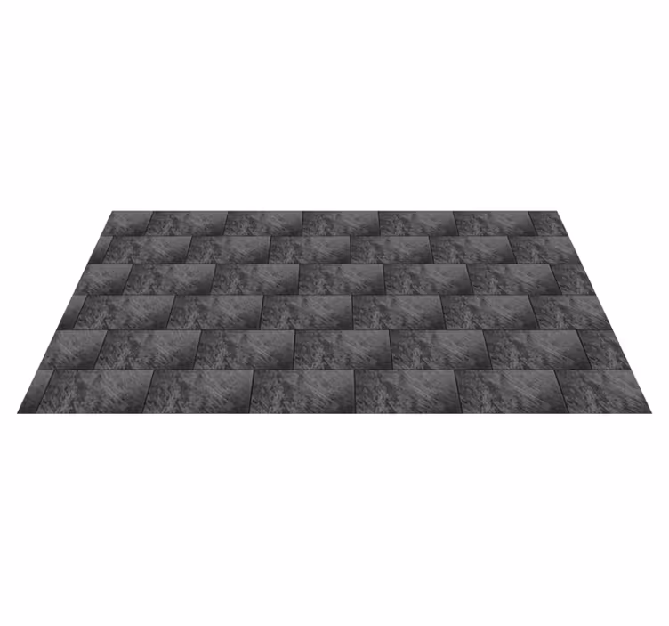 Alfombra vinílica textura piedra patrón estilo carbón - TenVinilo