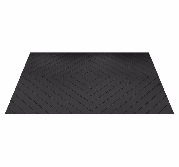 Alfombras vinílicas modernas suelo con diseño de diamantes - TenVinilo