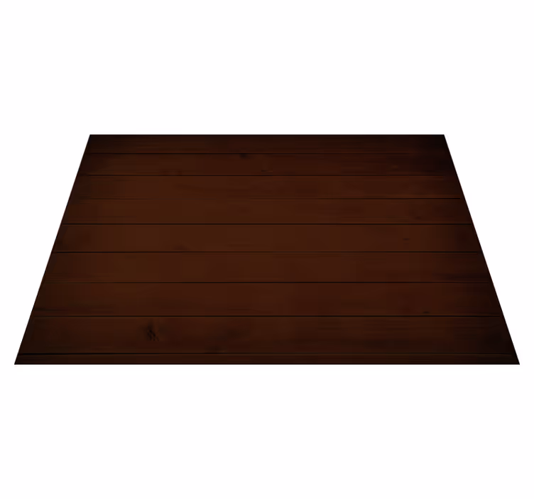Alfombra vinílica textura madera superficie marrón oscuro - TenVinilo