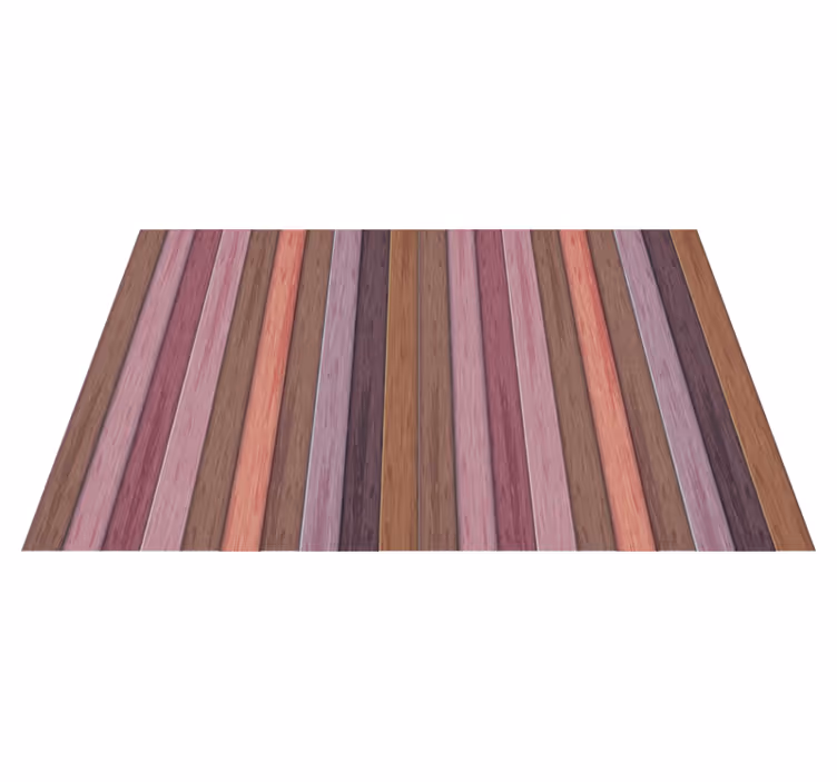 Alfombra vinílica textura madera rayas verticales moradas - TenVinilo