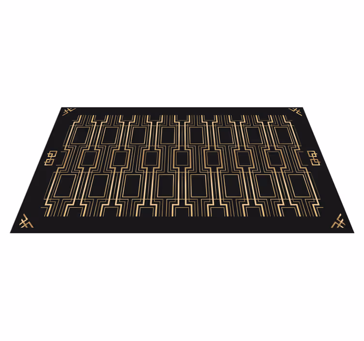 Alfombras vinílicas modernas elegantes patrones geométricos - TenVinilo