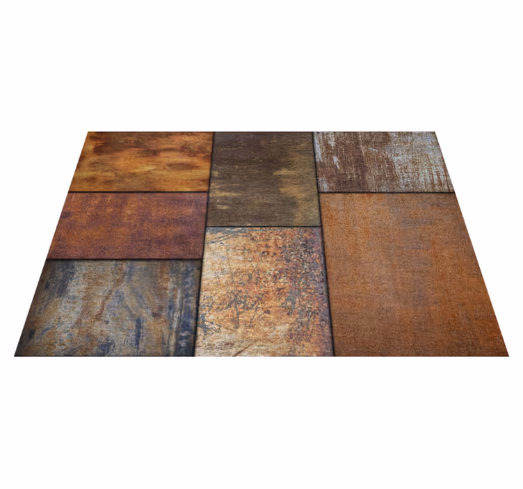 Alfombra vinílica textura piedra elegancia rústica de piedra - TenVinilo