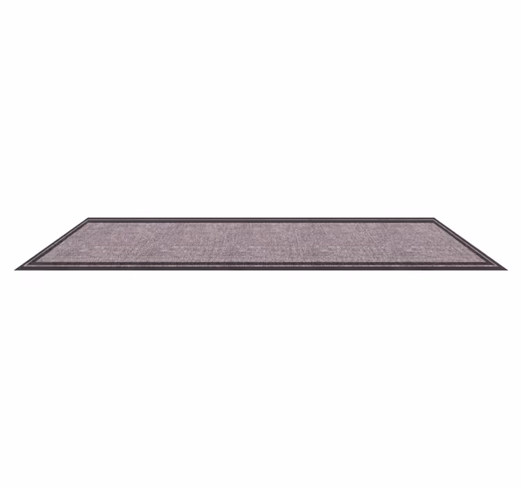 Alfombra vinilo pasillo moderna textura textil gris - TenVinilo