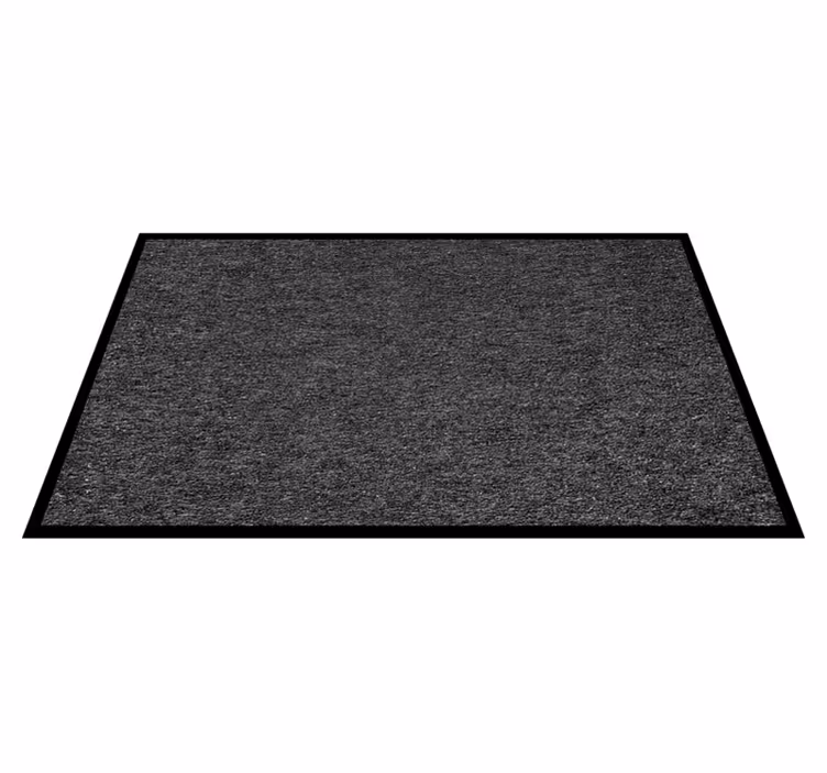 Alfombra de vinilo oficina textura gris oscuro - TenVinilo