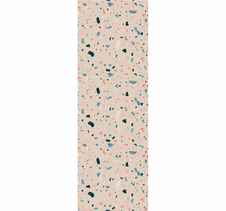 Papel tapiz textura motivo de terrazo beige - TenVinilo