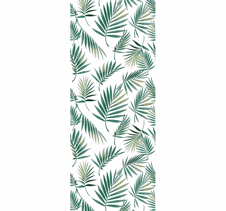 Papel tapiz naturaleza motivo tropical exuberante - TenVinilo