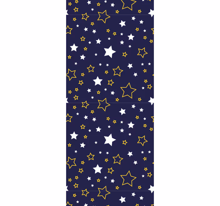 Papel tapiz estrellas noche estrellada de la marina - TenVinilo